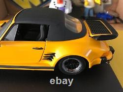 Revell 1989 Porsche 911 Turbo Cabriolet 118 Scale Diecast Model Car Yellow b519