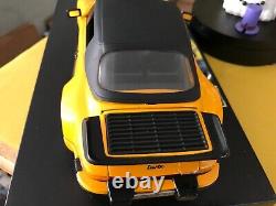 Revell 1989 Porsche 911 Turbo Cabriolet 118 Scale Diecast Model Car Yellow b519