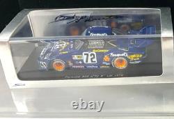 SPARK 1/43 Scale PORSCHE 935 Signed by Team Driver Bob Garretson NO72 LM 1979