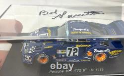 SPARK 1/43 Scale PORSCHE 935 Signed by Team Driver Bob Garretson NO72 LM 1979