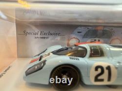 SPARK Porsche 917K Gulf #21 Model Limited 500pcs Special Edition New