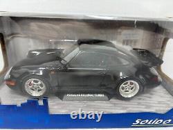 Solido 1990 Porsche 911 (964) Turbo Black 118 Diecast