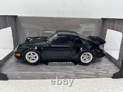 Solido 1990 Porsche 911 (964) Turbo Black 118 Diecast