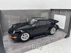 Solido 1990 Porsche 911 (964) Turbo Black 118 Diecast