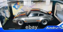 Solido Porsche 911 RSR 930 Kremer Rally 1973 Silver 1/18 S1801120 Model