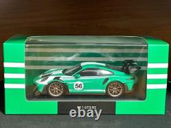 Spark 1/43 Porsche 911 992 GT3 RS Mint Green Special Edition Diecast Model