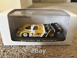 Spark 1/43 Porsche 956 LH #7 Le Mans Winner 1984 Porsche Dealer Edition