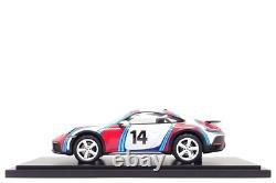 Spark 118 Porsche 911 Dakar (992) #14 Rally 1978 Martini Racing Dealer Edition
