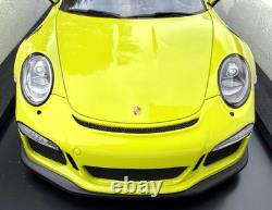 Spark 118 Porsche 911 GT3 RS Acid Green WAP0219110H Dealer Model Car