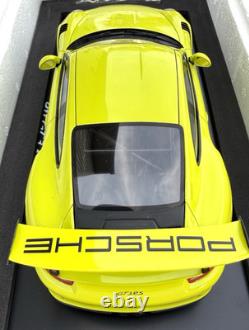 Spark 118 Porsche 911 GT3 RS Acid Green WAP0219110H Dealer Model Car