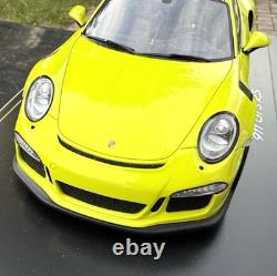 Spark 118 Porsche 911 GT3 RS Acid Green WAP0219110H Dealer Model Car