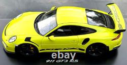 Spark 118 Porsche 911 GT3 RS Acid Green WAP0219110H Dealer Model Car