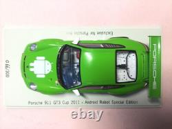 Spark 143 Porsche 911 (997 ll) GT3 Cup 2011 x Android Robert Special Edition
