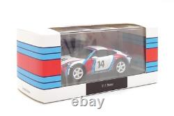 Spark 143 Porsche 911 Dakar (992) #14 Rallye 1978 Martini Livery Dealer Edition