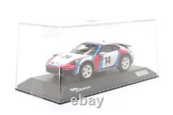 Spark 143 Porsche 911 Dakar (992) #14 Rallye 1978 Martini Livery Dealer Edition