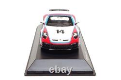 Spark 143 Porsche 911 Dakar (992) #14 Rallye 1978 Martini Livery Dealer Edition