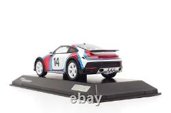 Spark 143 Porsche 911 Dakar (992) #14 Rallye 1978 Martini Livery Dealer Edition