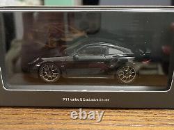 Spark Porsche 911 Turbo S Exclusive Series (991.2) Black 143