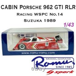 Special Edition Spark 1/43 Porsche 962 GTI RLR Collectible 14+
