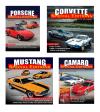 Special Editions Porsche Mustang Camaro Corvette FOUR BOOK SET