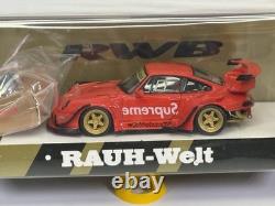 Star Model 1/64 Porsche 993 RAUH Welt Begriff RWB SUPREME Akira Nakai San with Fig