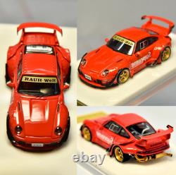 Star Model 1/64 Porsche 993 RAUH Welt Begriff RWB SUPREME Akira Nakai San with Fig