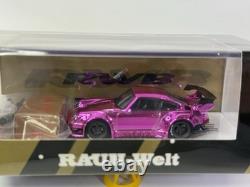 Star Model 164 Rauh-Welt Porsche 930 RWB Sakura Purple Chrome with Figure & Acc