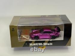 Star Model 164 Rauh-Welt Porsche 930 RWB Sakura Purple Chrome with Figure & Acc