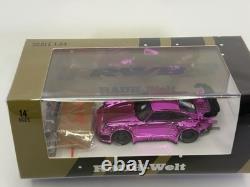 Star Model 164 Rauh-Welt Porsche 930 RWB Sakura Purple Chrome with Figure & Acc