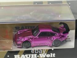 Star Model 164 Rauh-Welt Porsche 930 RWB Sakura Purple Chrome with Figure & Acc