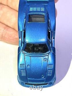 Super Tomica Porsche 935 78 Turbo Japan, CUSTOM MADE PAINTED METALLIC BLUE MINT