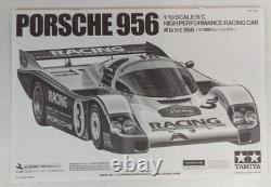 TAMIYA Porsche 956 1/10 R/C Electric Racing Car Kit 47508 Special Edition Limite