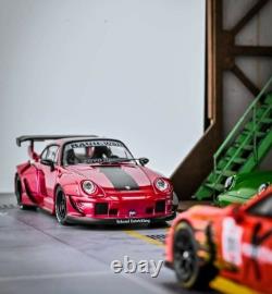 TARMAC WORKS Taiwan 7-11 Limited Porsche RWB 993 Kamikaze 1/64