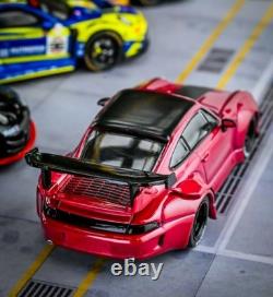 TARMAC WORKS Taiwan 7-11 Limited Porsche RWB 993 Kamikaze 1/64