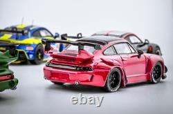 TARMAC WORKS Taiwan 7-11 Limited Porsche RWB 993 Kamikaze 1/64