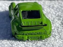 TOMICA 161 Porsche 930 TURBO GREEN NO. F1 Diecast Car TOMY Made in Japan Vintage