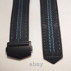 Tag Heuer Connected E4 Porsche Special Edition Watch Strap Band 45 Black Leather