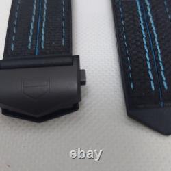 Tag Heuer Connected E4 Porsche Special Edition Watch Strap Band 45 Black Leather