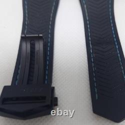 Tag Heuer Connected E4 Porsche Special Edition Watch Strap Band 45 Black Leather
