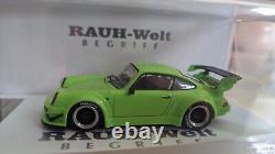 Tarmac Works 143 Porsche RWB 930 Asia Special Edition Lime Green T43-013-LG