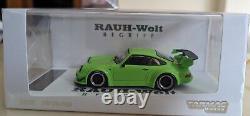 Tarmac Works 143 Porsche RWB 930 Asia Special Edition Lime Green T43-013-LG