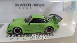 Tarmac Works 143 Porsche RWB 930 Asia Special Edition Lime Green T43-013-LG