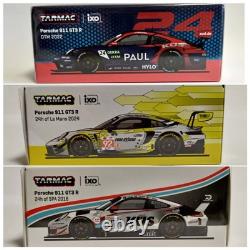 Tarmac works Taiwan 7-11 Limited Porsche 911 GT3 R #117/#92/#24 3 units 1/64
