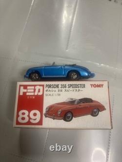 Tomica Porsche 356 Speedster Ikeda Special Edition Marine Blue Red Box Made in