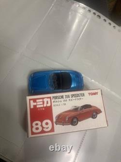 Tomica Porsche 356 Speedster Ikeda Special Edition Marine Blue Red Box Made in