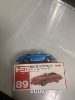 Tomica Porsche 356 Speedster Ikeda Special Edition Marine Blue Red Box Made in
