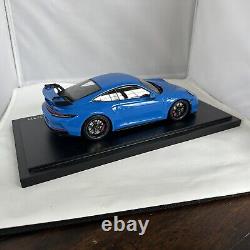 ULTRA RARE Porsche 911 GT3 118 Dealer Promo, Shark Blue, LE #551 WAP0211490M003