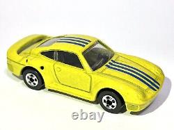 ULTRA ULTRA RARE Hot Wheels 1987 Color Racers Porsche 959 Rare Variation