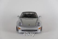 UT Models 1996 Porsche 911 GT2 Silver 118 Scale Die-Cast Rare Edition