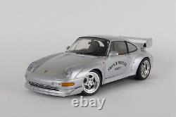 UT Models 1996 Porsche 911 GT2 Silver 118 Scale Die-Cast Rare Edition